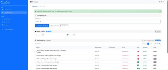 Picture of ArcPoint - Retail Search and Procurement Management Tool