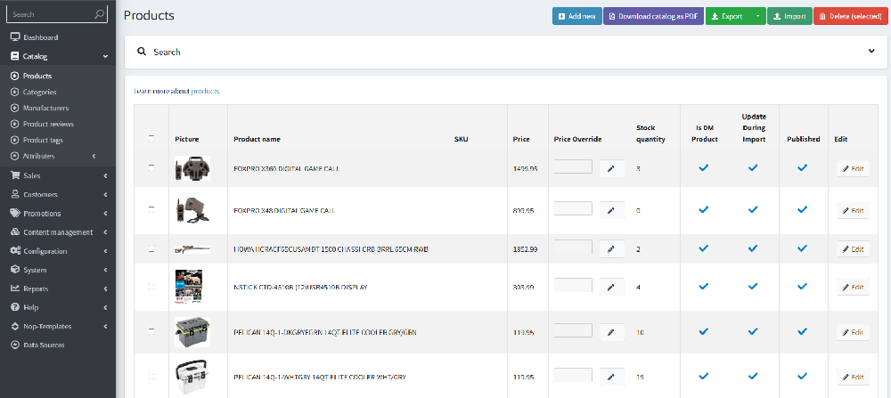 Payment and Custom Apps